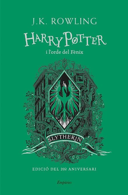 HARRY POTTER I L'ORDE DEL FÈNIX 5 ( SLYTHERIN ) | 9788418833168 | ROWLING, J.K. | Llibreria Online de Vilafranca del Penedès | Comprar llibres en català