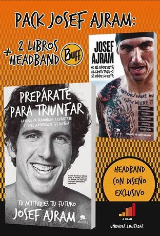 PACK JOSEF AJRAM 2 LIBROS + HEADBAND BUFF | 9788415678991 | AJRAM, JOSEF | Llibreria Online de Vilafranca del Penedès | Comprar llibres en català