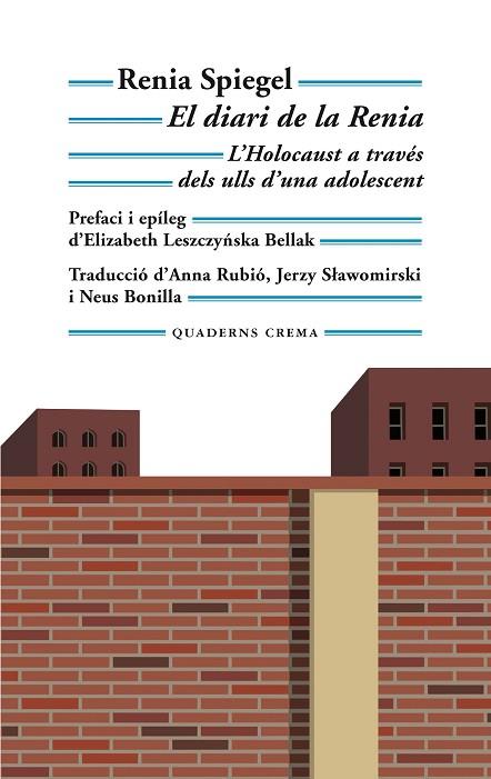 EL DIARI DE LA RENIA | 9788477276197 | SPIEGEL, RENIA | Llibreria Online de Vilafranca del Penedès | Comprar llibres en català