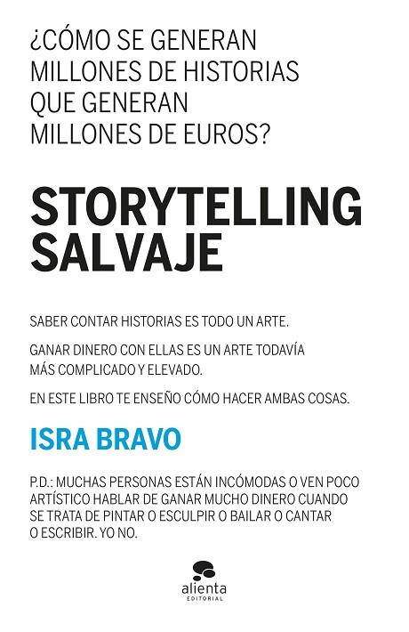 STORYTELLING SALVAJE | 9788413442983 | BRAVO, ISRA | Llibreria L'Odissea - Libreria Online de Vilafranca del Penedès - Comprar libros