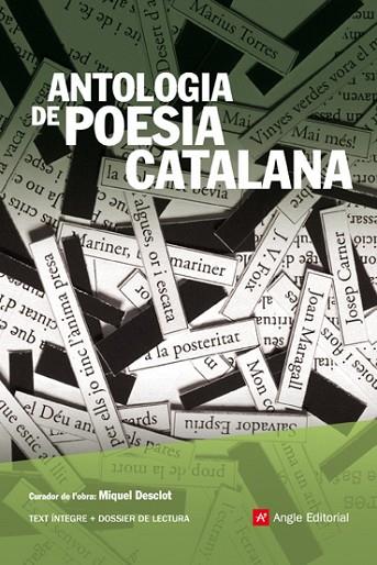 ANTOLOGIA DE POESIA CATALANA | 9788416139149 | BARTRA LLEONART, AGUSTÍ/ALCOVER MASPONS, JOAN/ARDERIU VOLTAS, CLEMENTINA/ANDRÉS ESTELLÉS, VICENT | Llibreria Online de Vilafranca del Penedès | Comprar llibres en català