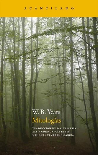 MITOLOGIAS | 9788415277552 | YEATS, WILLIAM BUTLER | Llibreria Online de Vilafranca del Penedès | Comprar llibres en català