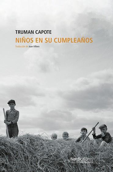 NIÑOS EN SU CUMPLEAÑOS | 9788419320377 | CAPOTE, TRUMAN | Llibreria Online de Vilafranca del Penedès | Comprar llibres en català