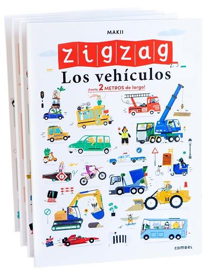 ZIGZAG LOS VEHÍCULOS | 9788491018957 | MAKII | Llibreria Online de Vilafranca del Penedès | Comprar llibres en català