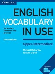 ENGLISH VOCABULARY IN USE UPPER-INTERMEDIATE BOOK WITH ANSWERS | 9781316631751 | MCCARTHY, MICHAEL/O'DELL, FELICITY | Llibreria Online de Vilafranca del Penedès | Comprar llibres en català