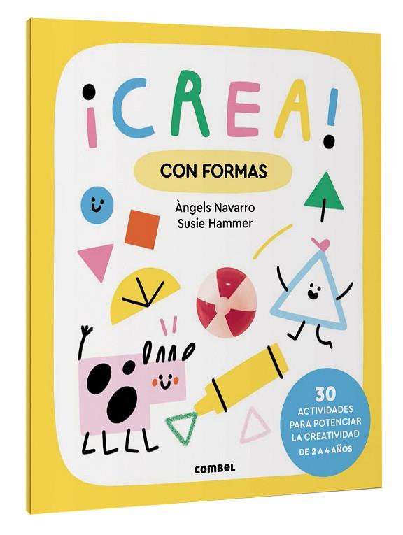 CREA ! CON FORMAS | 9788411581042 | NAVARRO, ÀNGELS/HAMMER, SUSIE | Llibreria L'Odissea - Libreria Online de Vilafranca del Penedès - Comprar libros