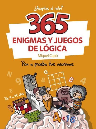 365 ENIGMAS Y JUEGOS DE LÓGICA | 9788484412267 | CAPO, MIQUEL | Llibreria Online de Vilafranca del Penedès | Comprar llibres en català