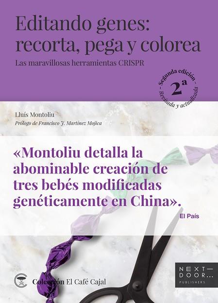 EDITANDO GENES: RECORTA, PEGA Y COLOREA | 9788412068597 | MONTOLIU JOSÉ, LLUÍS | Llibreria Online de Vilafranca del Penedès | Comprar llibres en català