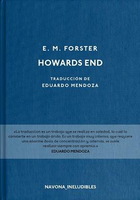 HOWARDS END | 9788417181468 | FORSTER, EDWARD MORGAN | Llibreria Online de Vilafranca del Penedès | Comprar llibres en català