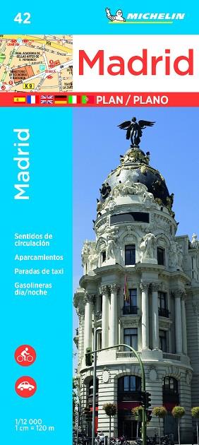 MADRID (PLANO) | 9782067228337 | MICHELIN | Llibreria Online de Vilafranca del Penedès | Comprar llibres en català