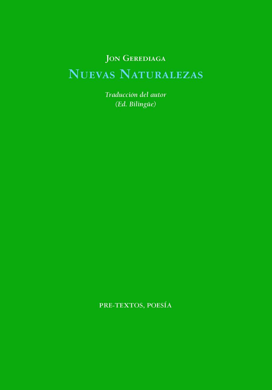 NUEVAS NATURALEZAS | 9788418935282 | GEDERIAGA, JON | Llibreria Online de Vilafranca del Penedès | Comprar llibres en català