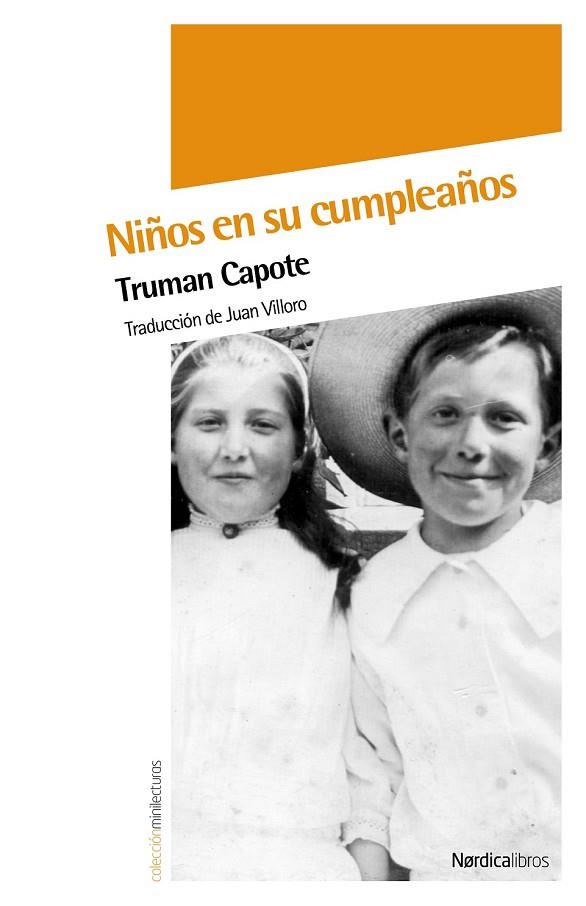 NIÑOS EN SU CUMPLEAÑOS | 9788492683369 | CAPOTE, TRUMAN | Llibreria Online de Vilafranca del Penedès | Comprar llibres en català
