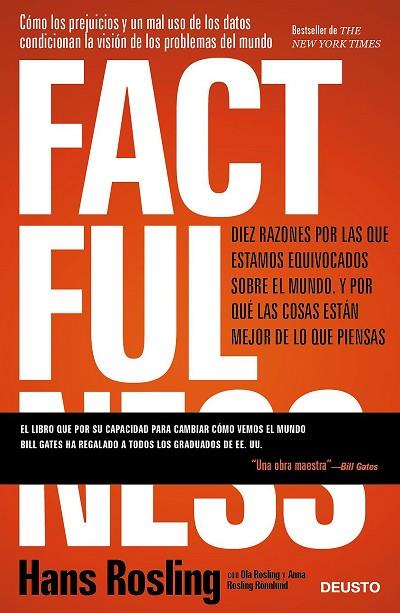 FACTFULNESS | 9788423429967 | ROSLING, HANS/ROSLING, OLA/ROSLING RÖNNLUND, ANNA | Llibreria Online de Vilafranca del Penedès | Comprar llibres en català