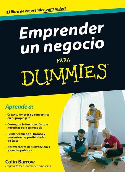 EMPRENDER UN NEGOCIO PARA DUMMIES | 9788432920844 | BARROW, COLIN | Llibreria L'Odissea - Libreria Online de Vilafranca del Penedès - Comprar libros