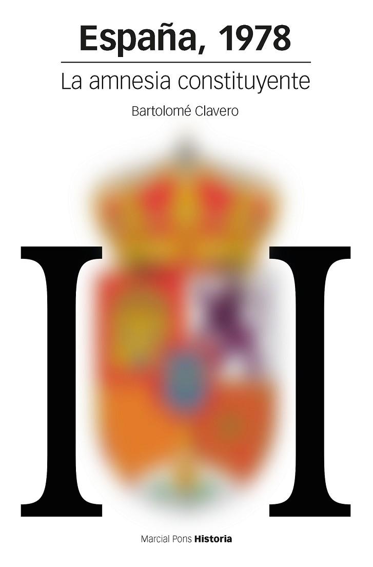 ESPAÑA 1978 | 9788415963165 | CLAVERO SALVADOR, BARTOLOME | Llibreria Online de Vilafranca del Penedès | Comprar llibres en català