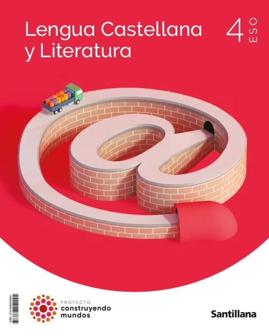 LENGUA Y LITERATURA 4 ESO CONSTRUYENDO MUNDOS | 9788468049991 | VARIOS AUTORES | Llibreria Online de Vilafranca del Penedès | Comprar llibres en català