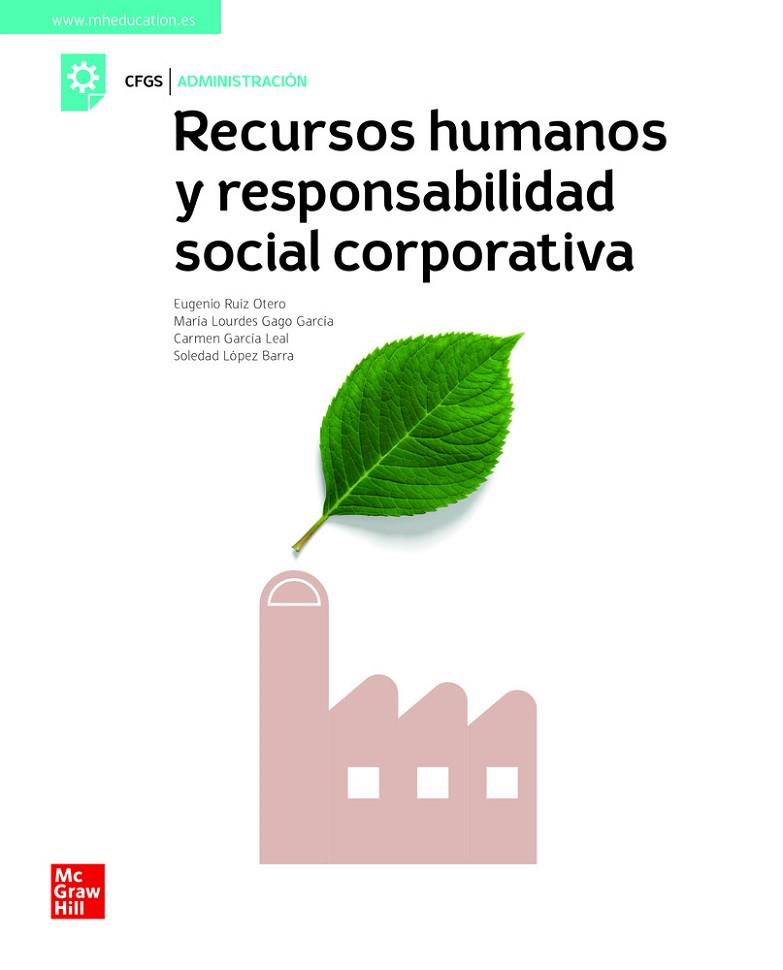RECURSOS HUMANOS Y RESPONSABILIDAD SOCIAL CORPORATIVA | 9788448622459 | RUIZ OTERO, EUG | Llibreria Online de Vilafranca del Penedès | Comprar llibres en català