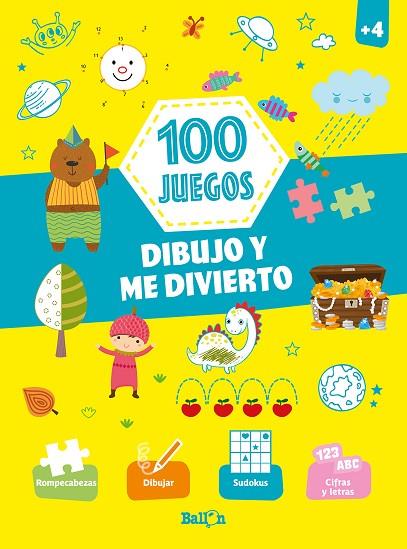 100 JUEGOS - DIBUJO Y ME DIVIERTO +4 | 9789403212999 | BALLON | Llibreria Online de Vilafranca del Penedès | Comprar llibres en català