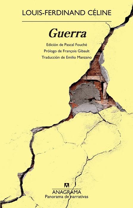 GUERRA | 9788433901941 | CÉLINE, LOUIS FERDINAND | Llibreria Online de Vilafranca del Penedès | Comprar llibres en català