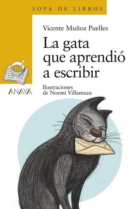 LA GATA QUE APRENDIO A ESCRIBIR | 9788467828948 | MUÑOZ PUELLES, VICENTE | Llibreria Online de Vilafranca del Penedès | Comprar llibres en català