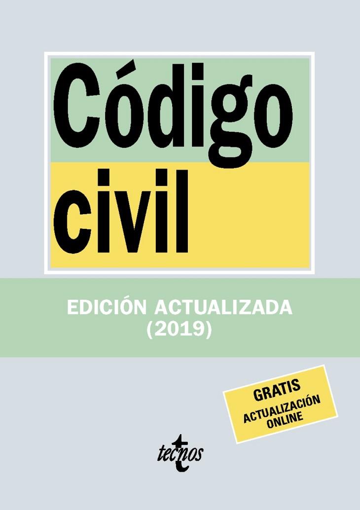 CÓDIGO CIVIL | 9788430977055 | EDITORIAL TECNOS | Llibreria Online de Vilafranca del Penedès | Comprar llibres en català