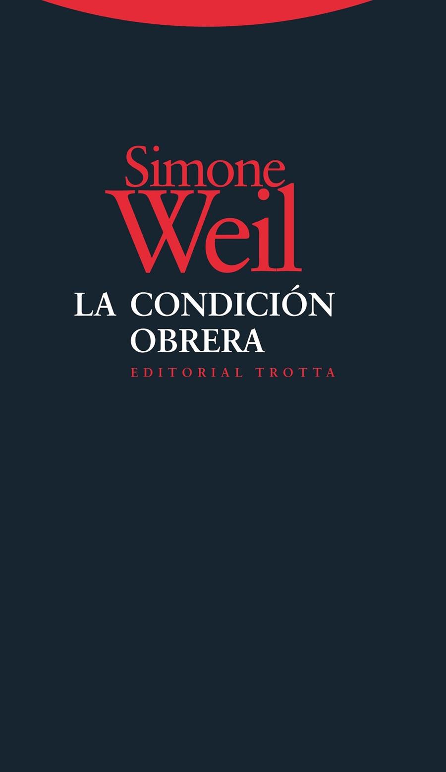 LA CONDICIÓN OBRERA | 9788498794687 | WEIL, SIMONE | Llibreria Online de Vilafranca del Penedès | Comprar llibres en català