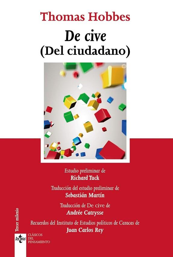 DE CIVE ( DEL CIUDADANO ) | 9788430962815 | HOBBES, THOMAS | Llibreria Online de Vilafranca del Penedès | Comprar llibres en català