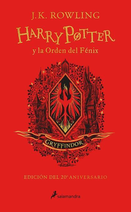 HARRY POTTER Y LA ORDEN DEL FÉNIX (EDICIÓN GRYFFINDOR DEL 20º ANIVERSARIO) (HARR | 9788418174605 | ROWLING, J.K. | Llibreria Online de Vilafranca del Penedès | Comprar llibres en català