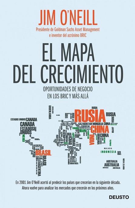 EL MAPA DEL CRECIMIENTO | 9788423411207 | O'NEILL, JIM | Llibreria Online de Vilafranca del Penedès | Comprar llibres en català