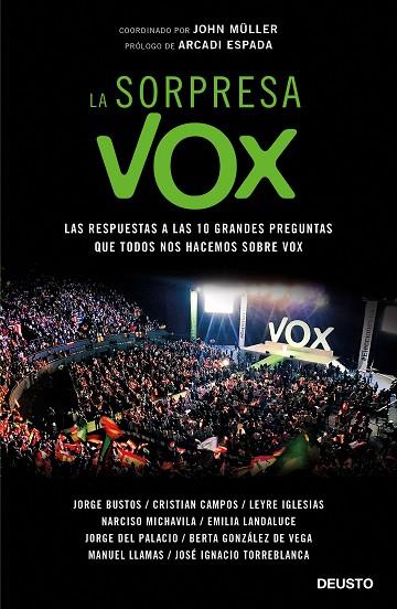 LA SORPRESA VOX | 9788423430321 | MÜLLER GONZÁLEZ, JOHN FREDDY/AUTORES VARIOS | Llibreria Online de Vilafranca del Penedès | Comprar llibres en català