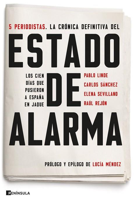 ESTADO DE ALARMA | 9788499429410 | REJÓN ALTABLE, RAUL/SEVILLANO GONZÁLEZ, ELENA/SÁNCHEZ SANZ, CARLOS/LINDE HERNÁNDEZ, PABLO/MÉNDEZ, LU | Llibreria Online de Vilafranca del Penedès | Comprar llibres en català