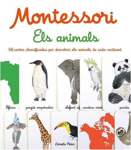 MONTESSORI ELS ANIMALS | 9788413894676 | HERRMANN, ÈVE/TCHOUKRIEL, EMMANUELLE | Llibreria Online de Vilafranca del Penedès | Comprar llibres en català