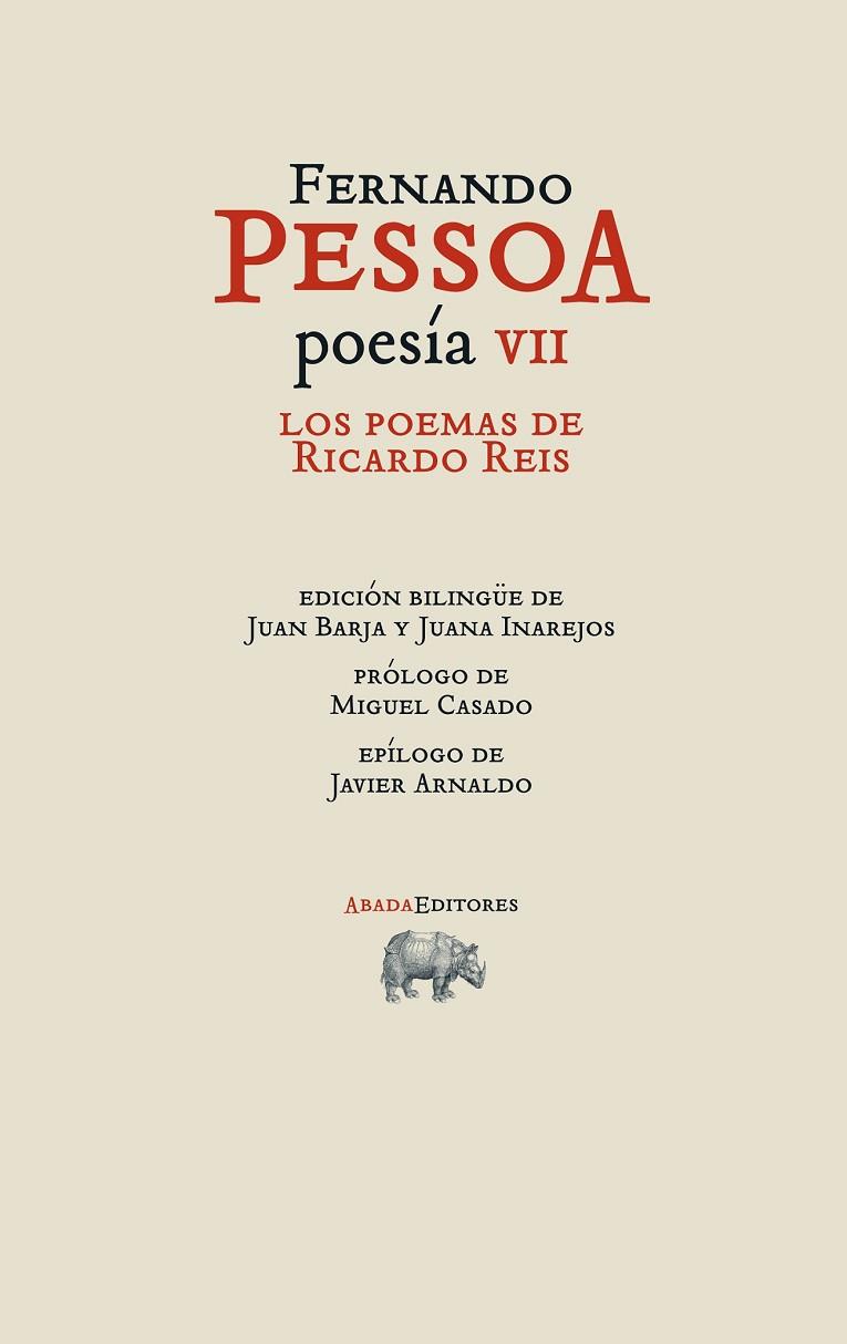LOS POEMAS DE RICARDO REIS ( POESÍA VII ) | 9788416160419 | PESSOA, FERNANDO | Llibreria Online de Vilafranca del Penedès | Comprar llibres en català
