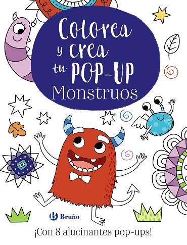 COLOREA Y CREA TU POP-UP. MONSTRUOS | 9788469628737 | GOLDING, ELIZABETH | Llibreria Online de Vilafranca del Penedès | Comprar llibres en català