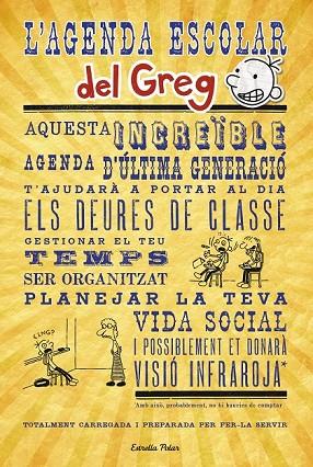 L'AGENDA ESCOLAR DEL GREG | 9788490572115 | KINNEY, JEFF  | Llibreria Online de Vilafranca del Penedès | Comprar llibres en català