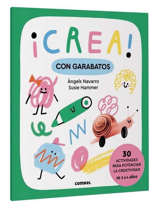 CREA ! CON GARABATOS | 9788411581066 | NAVARRO, ÀNGELS/HAMMER, SUSIE | Llibreria L'Odissea - Libreria Online de Vilafranca del Penedès - Comprar libros