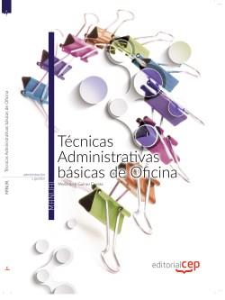 TÉCNICAS ADMINISTRATIVAS BÁSICAS DE OFICINA. MANUAL TEÓRICO | 9788468155050 | MARÍA JOSÉ GUIRAO CUESTA | Llibreria Online de Vilafranca del Penedès | Comprar llibres en català