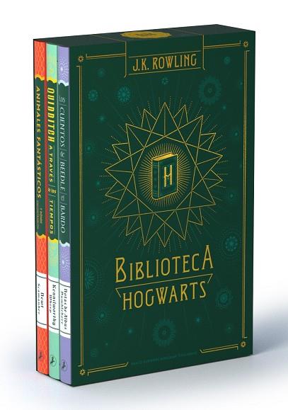 BIBLIOTECA HOGWARTS (EDICIÓN ESTUCHE) | 9788418797569 | ROWLING, J.K. | Llibreria Online de Vilafranca del Penedès | Comprar llibres en català