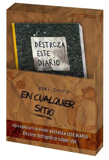 DESTROZA ESTE DIARIO EN CUALQUIER SITIO KIT | 9788449331060 | SMITH, KERI | Llibreria Online de Vilafranca del Penedès | Comprar llibres en català