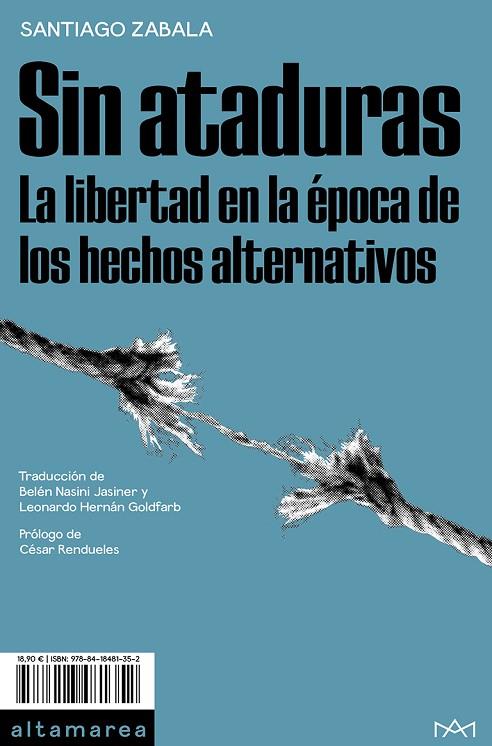 SIN ATADURAS | 9788418481352 | ZABALA, SANTIAGO | Llibreria Online de Vilafranca del Penedès | Comprar llibres en català