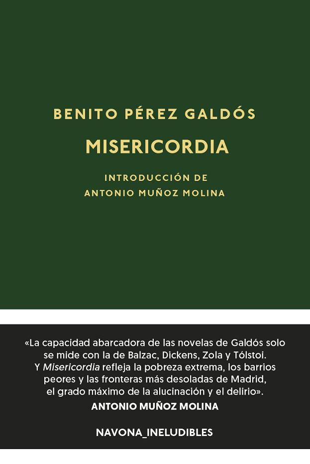 MISERICORDIA | 9788417978518 | PÉREZ GALDÓS, BENITO | Llibreria Online de Vilafranca del Penedès | Comprar llibres en català