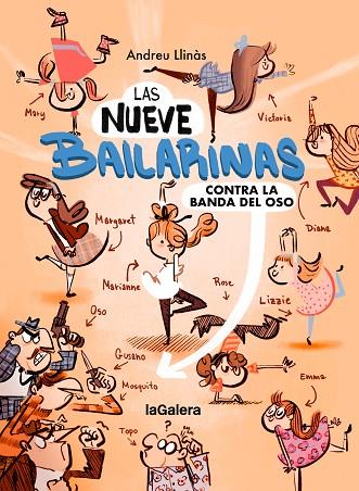 LAS NUEVE BAILARINAS 1 CONTRA LA BANDA DEL OSO | 9788424674489 | LLINÀS DURAN, ANDREU | Llibreria Online de Vilafranca del Penedès | Comprar llibres en català