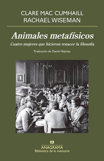 ANIMALES METAFÍSICOS | 9788433922250 | MAC CUMHAILL, CLARE/WISEMAN, RACHAEL | Llibreria L'Odissea - Libreria Online de Vilafranca del Penedès - Comprar libros