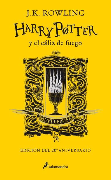 HARRY POTTER Y EL CÁLIZ DE FUEGO (EDICIÓN HUFFLEPUFF DEL 20º ANIVERSARIO) (HARRY | 9788418174391 | ROWLING, J.K. | Llibreria Online de Vilafranca del Penedès | Comprar llibres en català
