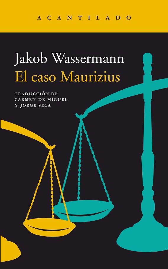 EL CASO MAURIZIUS | 9788416748822 | WASSERMANN, JAKOB | Llibreria Online de Vilafranca del Penedès | Comprar llibres en català