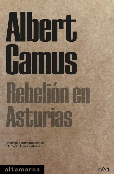 REBELIÓN EN ASTURIAS | 9788418481345 | CAMUS, ALBERT | Llibreria Online de Vilafranca del Penedès | Comprar llibres en català