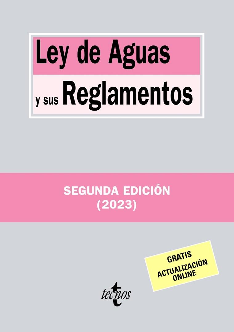 LEY DE AGUAS Y SUS REGLAMENTOS | 9788430987658 | EDITORIAL TECNOS | Llibreria Online de Vilafranca del Penedès | Comprar llibres en català