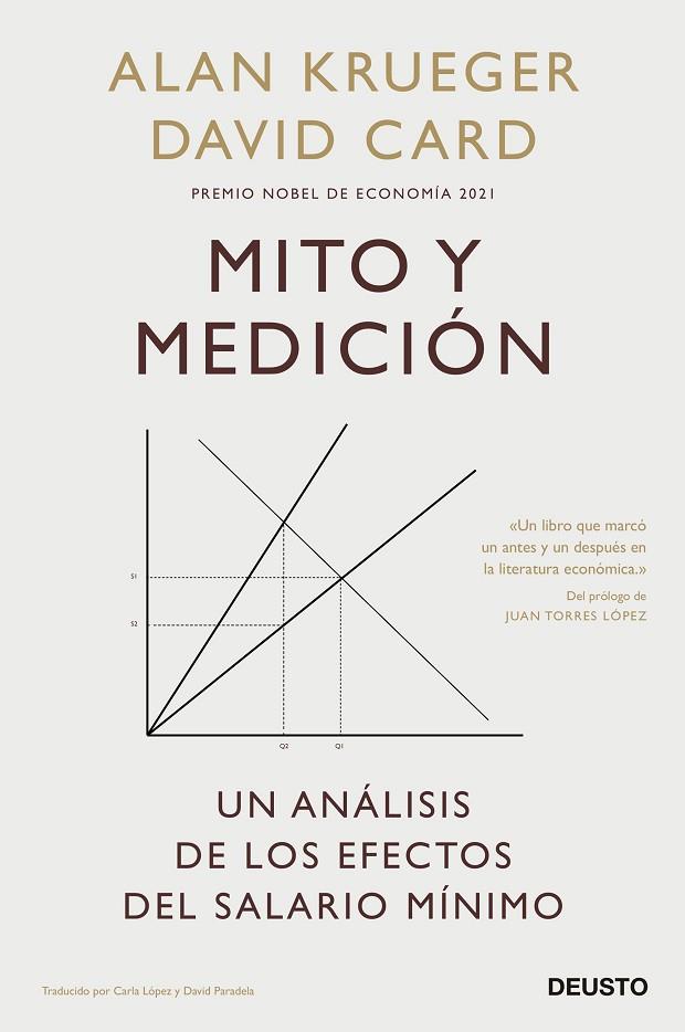 MITO Y MEDICIÓN | 9788423434039 | CARD Y ALAN KRUEGER, DAVID | Llibreria Online de Vilafranca del Penedès | Comprar llibres en català