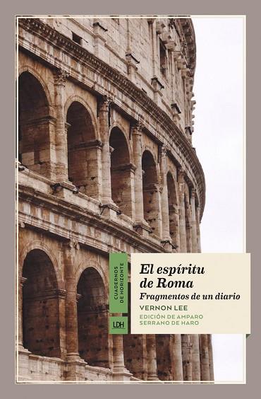 EL ESPÍRITU DE ROMA | 9788417594183 | LEE, VERNON | Llibreria Online de Vilafranca del Penedès | Comprar llibres en català