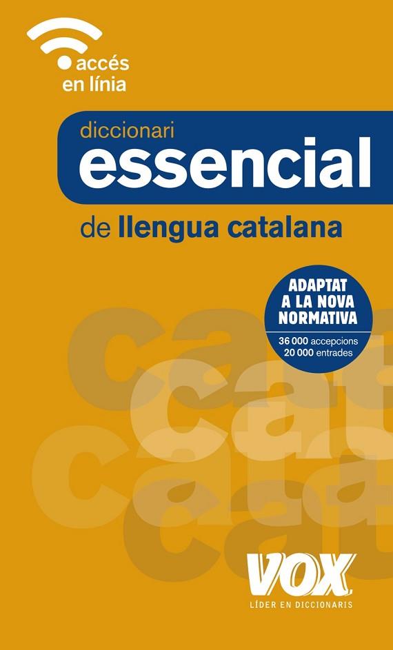 DICCIONARI ESSENCIAL DE LLENGUA CATALANA | 9788499742861 | AA VV | Llibreria Online de Vilafranca del Penedès | Comprar llibres en català